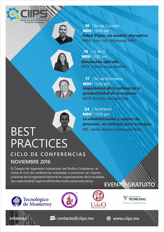 Folleto conferencias